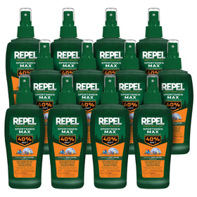 Repel Sportsmen Max bottle pump 40% DEET for long-lasting outdoor protection