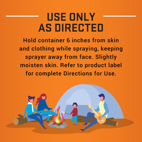 Repel Sportsmen Max spray in action applying evenly outdoors