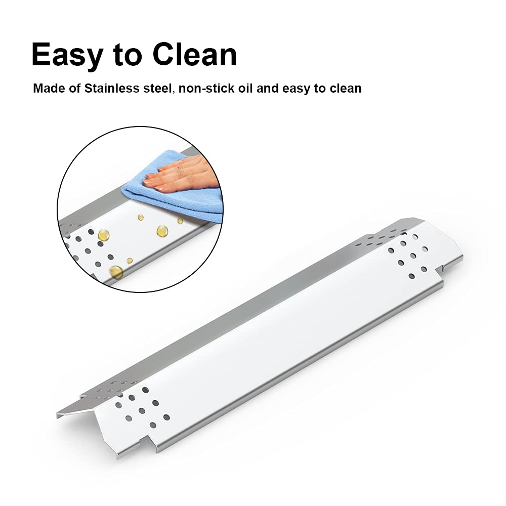 Replace Parts heat plates for Nexgrill 720-0882S, keeps burners protected and efficient