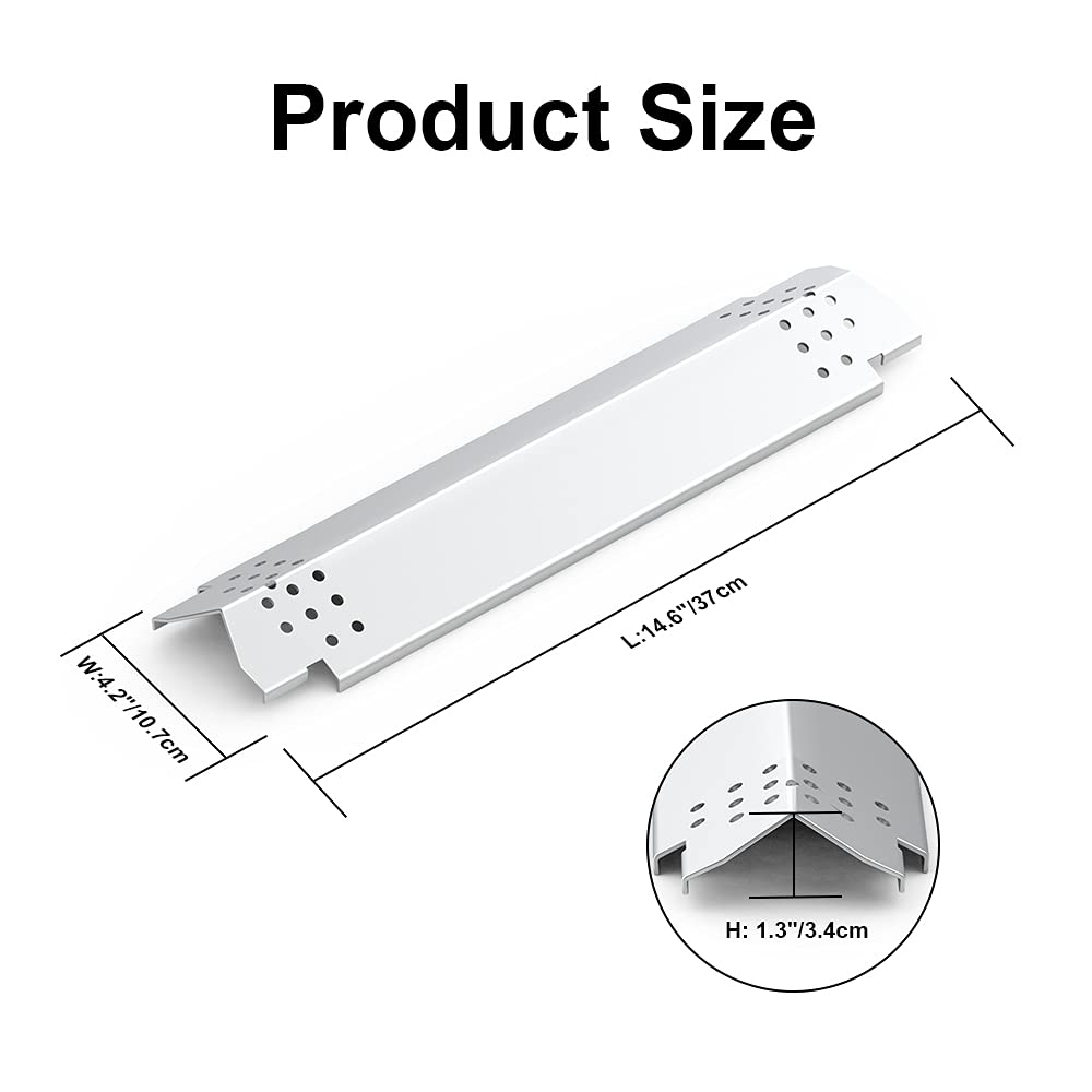 Replace Parts heat plates for Nexgrill 720-0888, helps maintain consistent grill temps
