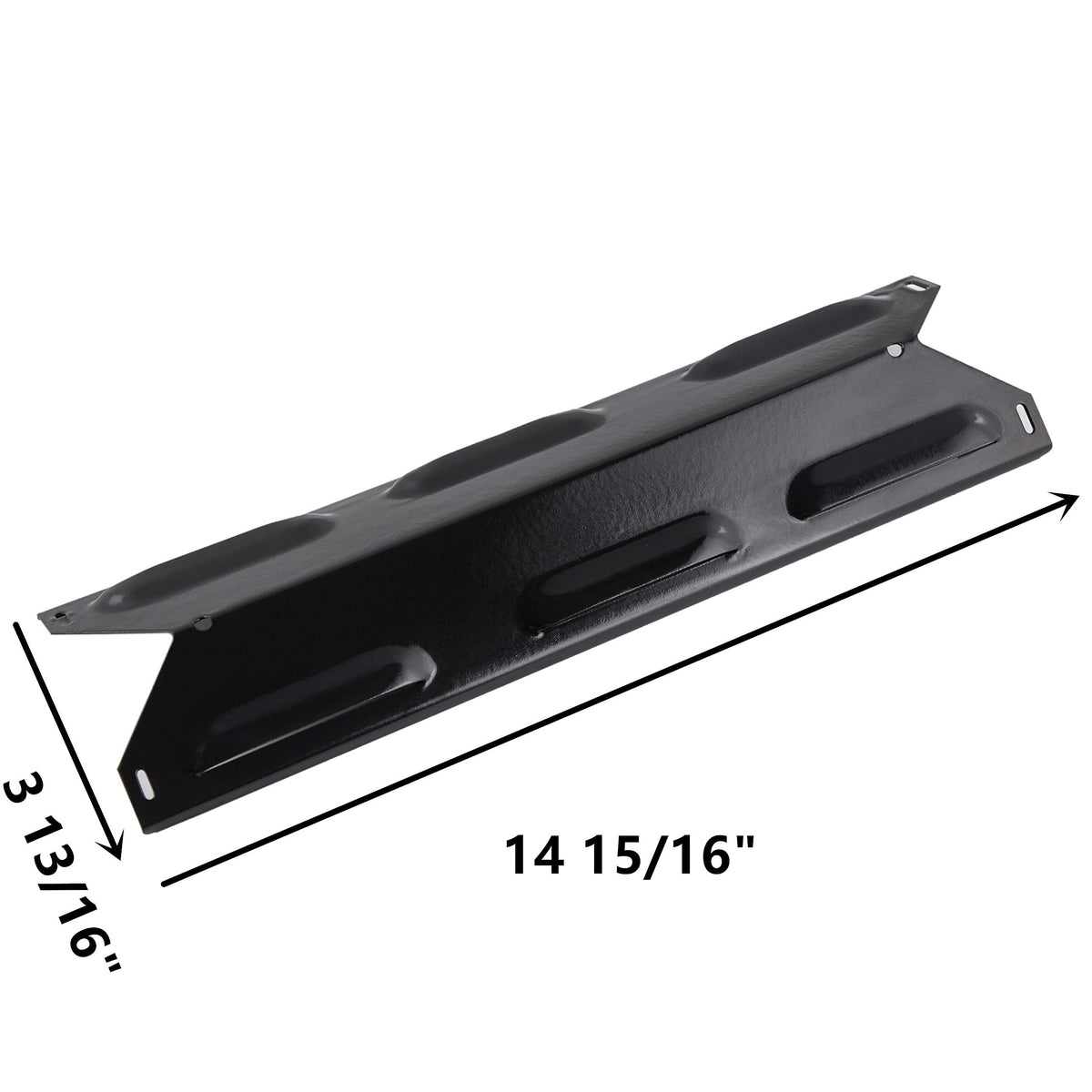 Replace-Parts porcelain steel heat plate for Kenmore 146-16133110 improves heat distribution on grills