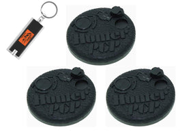 Replacement rubber top seal for PGP rotors reduces grime intrusion