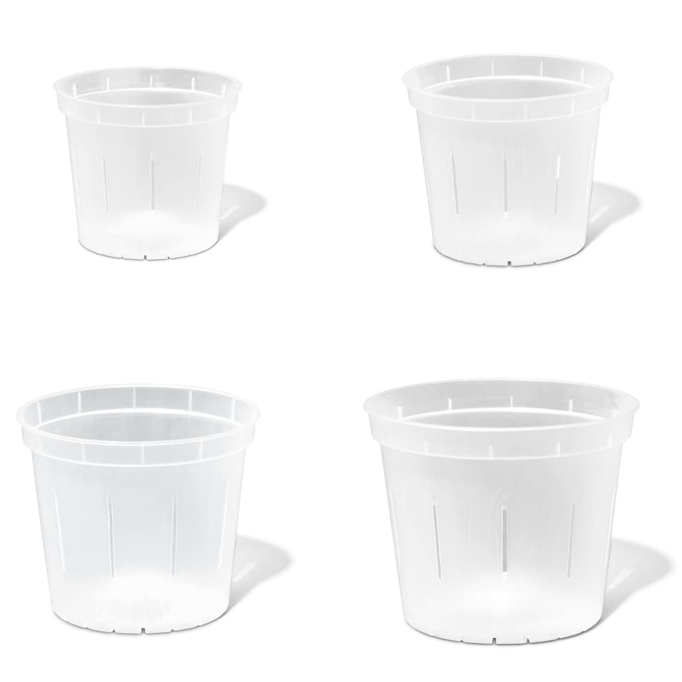 rePotme 3-inch slotted orchid pot improves airflow to roots