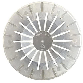 rePotme 5-inch slotted orchid pot enhances drainage and airflow