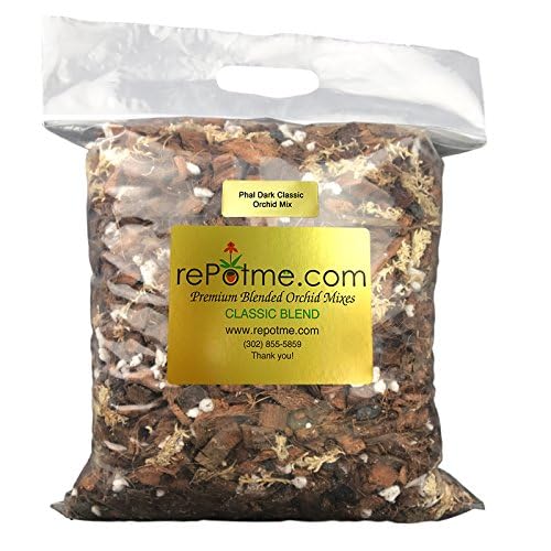 rePotme Phalaenopsis Dark Classic bag for potting with balanced drainage.