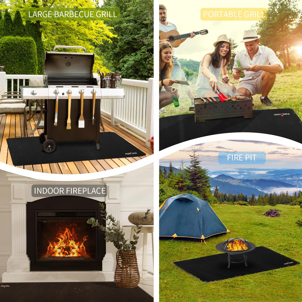 RERAMDO storage bag included for convenient, portable protection