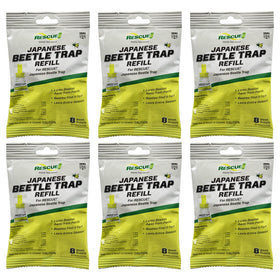 RESCUE! lure close-up attracting beetles to trap