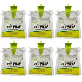 RESCUE! outdoor fly trap hanging bait shows lure effectiveness for patios