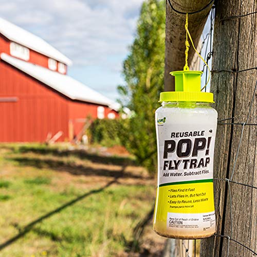 RESCUE! POP! trap durable plastic resists weather and reuse.