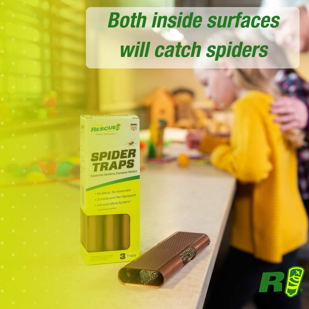 RESCUE! Spider Traps proudly made in the USA.