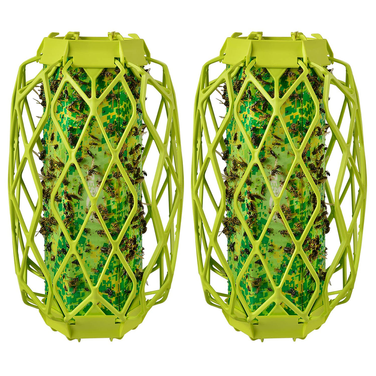 RESCUE! VisiLure TrapStik attracts wasps with a sticky surface for odorless capture.