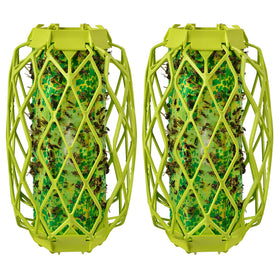 RESCUE! VisiLure TrapStik attracts wasps with a sticky surface for odorless capture.