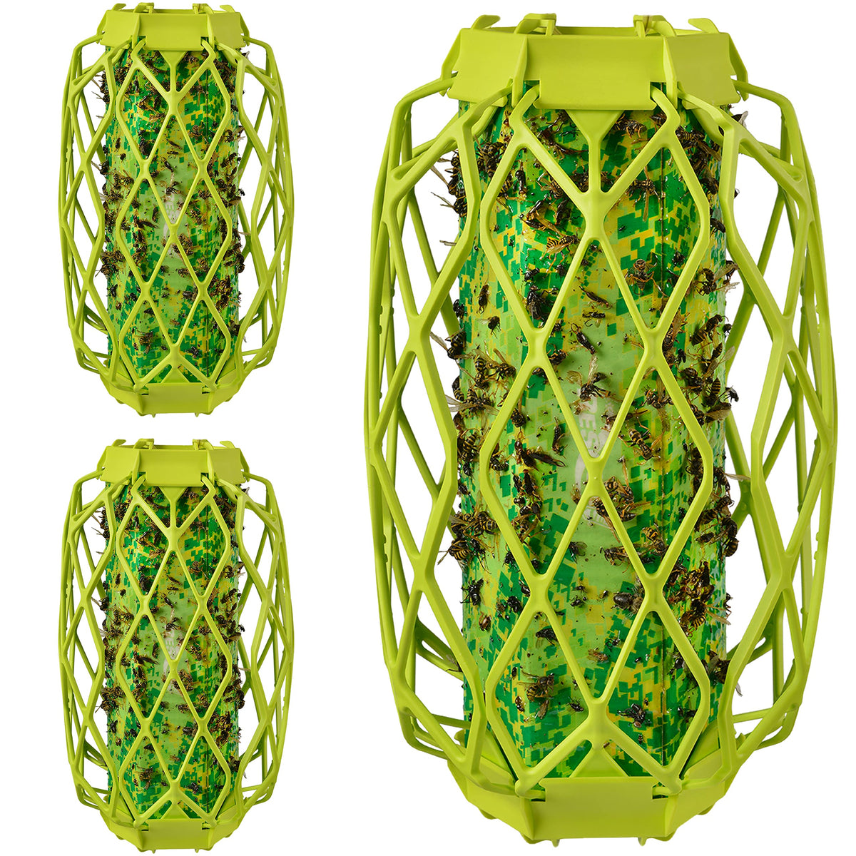 RESCUE! VisiLure TrapStik attracts wasps with an odor-free lure for outdoor spaces.