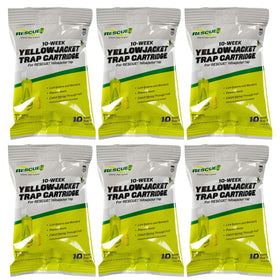RESCUE! Yellowjacket attractant cartridge ready for 10-week outdoor use.