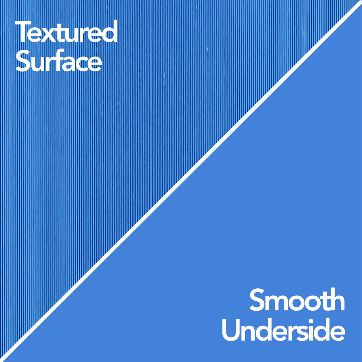RESILIA Stay-Put is 0.125 inch thick for comfortable footing.
