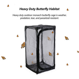RESTCLOUD monarch habitat top-center zipper protection detail.