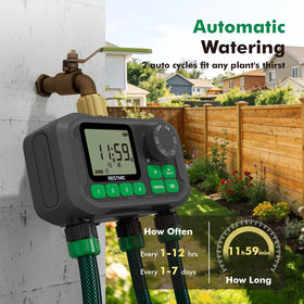 Restmo brass inlet connector highlights durable, leak-free outdoor connections.