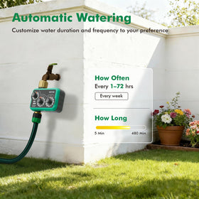 Restmo easy-glove operation with three dials for simple setup outdoors.