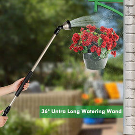 Restmo ergonomic handle provides comfortable grip for various hand sizes.