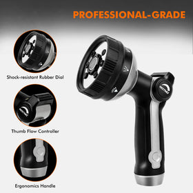 Restmo ergonomic handle with soft TPU grip reduces hand fatigue.
