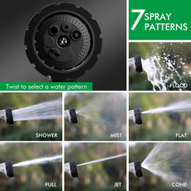 Restmo ergonomic non-slip handle reduces hand fatigue during long watering sessions.