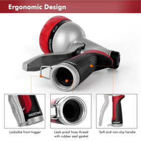 RESTMO fits all standard hoses with leak-free seal