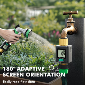Restmo 180° adaptive screen for easy readings from any angle.