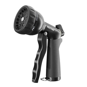 Restmo garden hose nozzle body and trigger for durable, precise watering control.