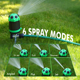 Restmo Gear Drive Sprinkler durable all-weather build resists corrosion and UV.