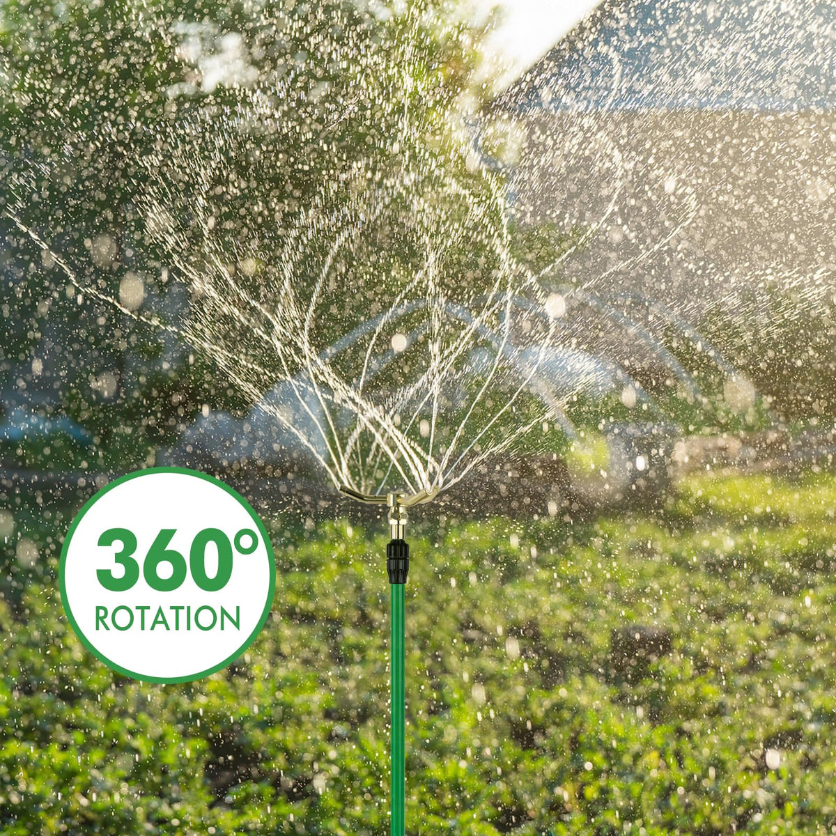 RESTMO heavy-duty aluminum construction withstands weather and daily garden use.