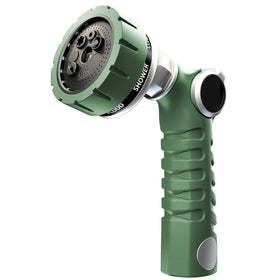 Restmo heavy duty hose nozzle with jet pattern for patio cleaning and watering