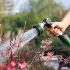Restmo thumb-control nozzle with easy on/off operation