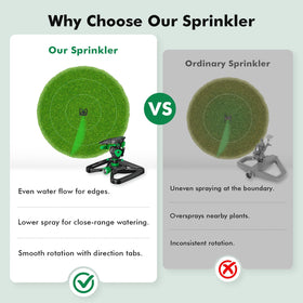 RESTMO high-impact nozzle supports durable outdoor performance during watering tasks.