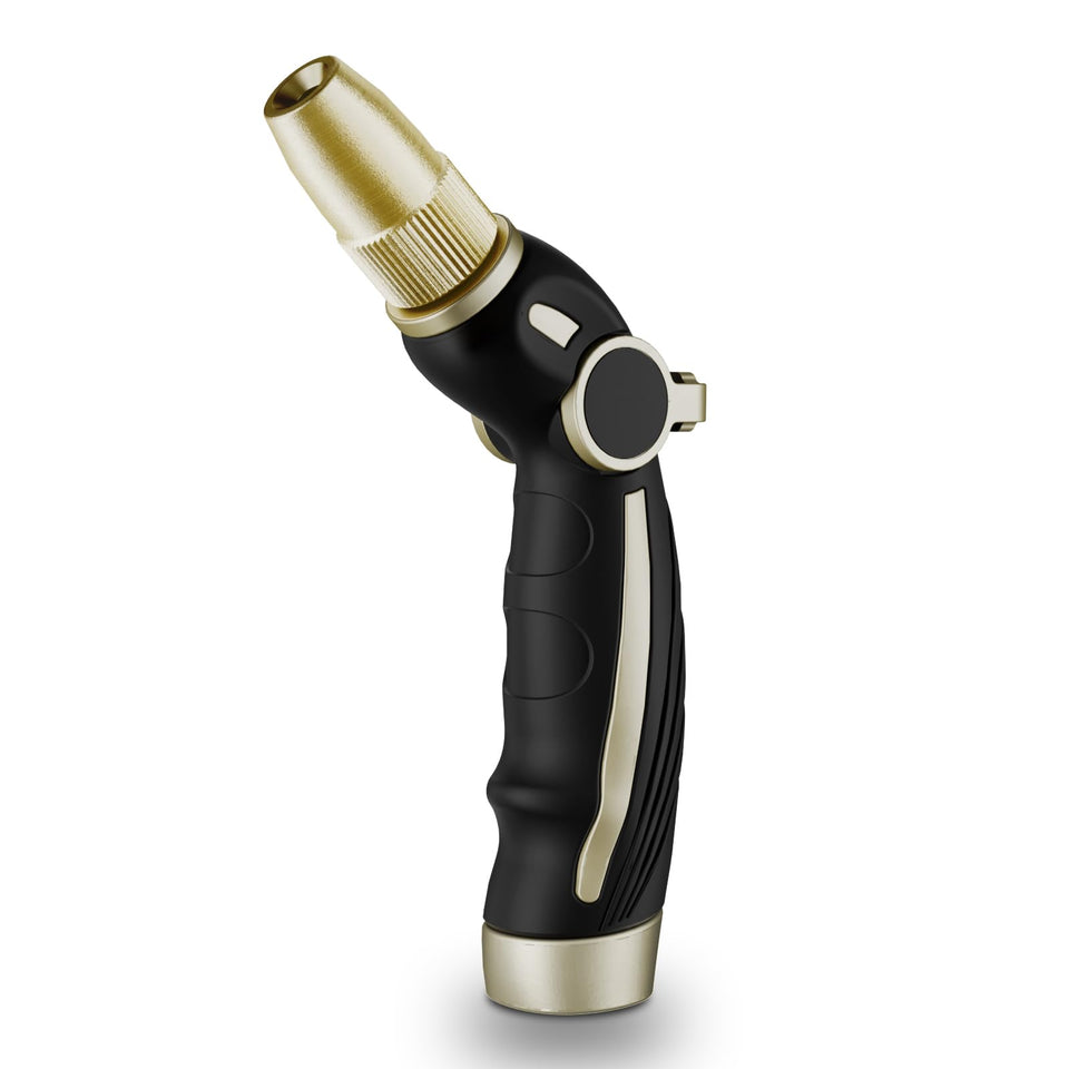 Restmo high-pressure hose nozzle sprayer delivers powerful sprays for quick cleaning and car washing.