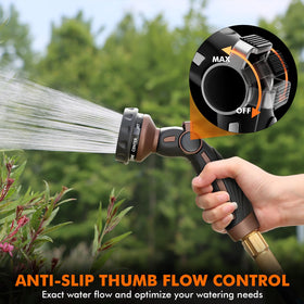 Restmo ergonomic soft-TPR handle provides comfortable grip and reduced fatigue.