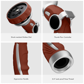 Restmo hose connection seals with standard hoses for leak-free use.