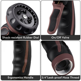 RESTMO nozzle helps you quickly wash cars gardens or patios with confidence