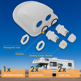 Restmo IP68 waterproof rating close-up for harsh conditions