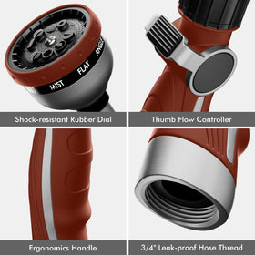 Restmo leak-free seal helps prevent drips and save water.