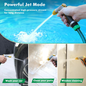 Restmo locking front trigger demonstrates easy, controlled spraying.