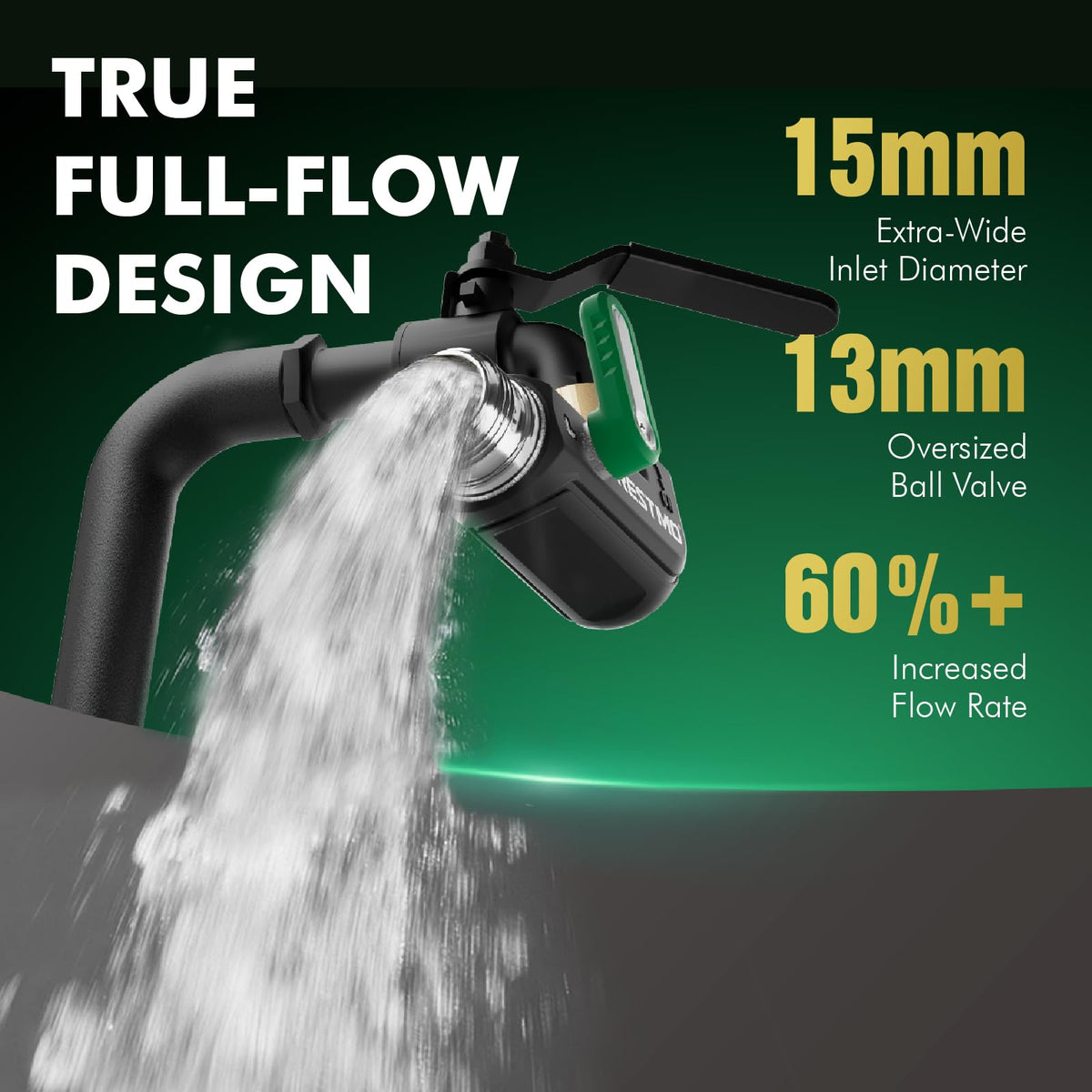 Restmo metal elbow connector provides durable, leak-free performance under high pressure