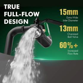 Restmo metal elbow connector provides durable, leak-free performance under high pressure