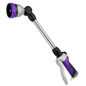 Restmo metal watering wand with 180-degree head for easy reach and precise watering.