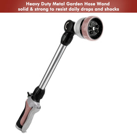 Restmo watering wand 180-degree swivel head for easy access around shrubs and planters