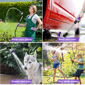 Restmo wand ideal for watering hanging baskets and shrubs.
