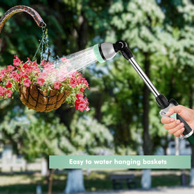 Restmo wand watering hanging baskets and delicate beds with gentle mist