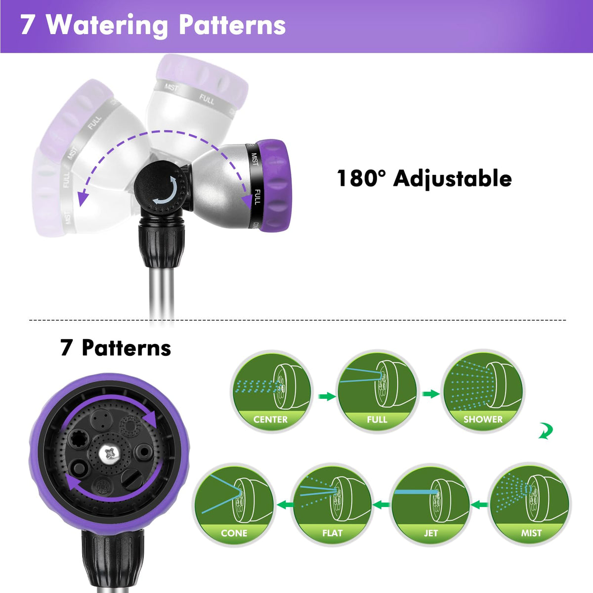 Restmo heavy-duty zinc-alloy body resists drops and rough handling.