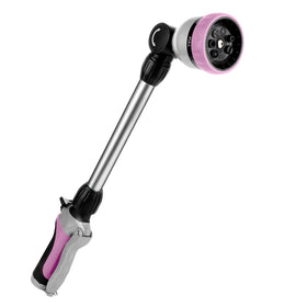 Restmo pistol-grip design enables one-handed operation with locking trigger