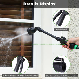 RESTMO 16-inch wand with TPU coating for durability and grip in all weather.