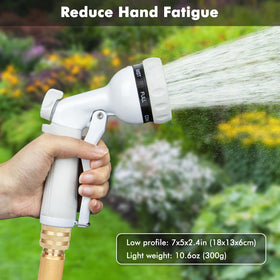 Restmo non-slip TPR grip nozzle enhances control while washing